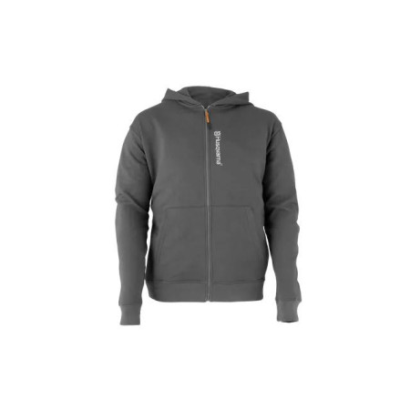 Bluza z kapturem Husqvarna, szara