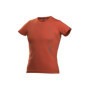 T-shirt Xplorer, damski, pomarańczowy